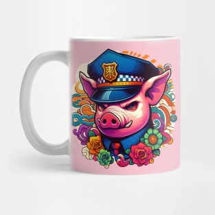 police pig Mug